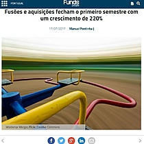 Fuses e aquisies fecham o primeiro semestre com um crescimento de 220%